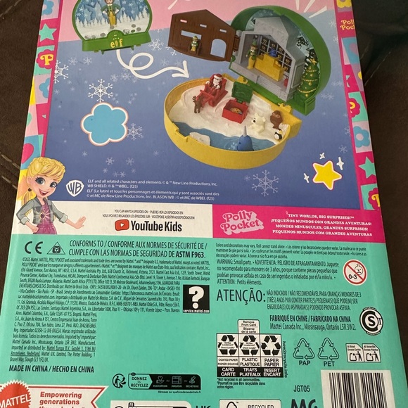 Polly Pocket Elf Adventure Playset - Green and Gold - Picture 6 of 6